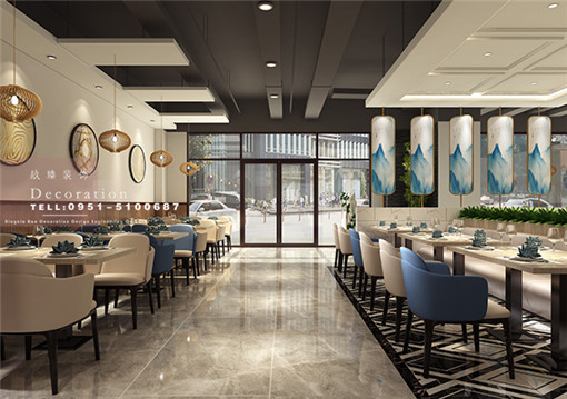 銀川牛肉面店裝修|銀川牛肉面店裝修設(shè)計|镹臻設(shè)計