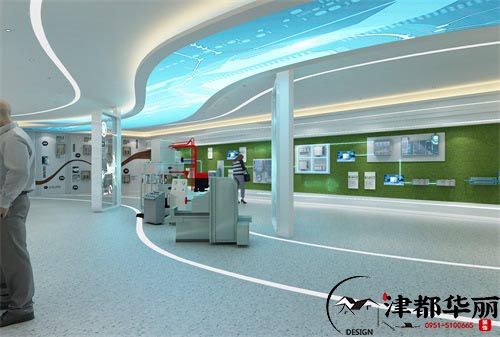 銀川展廳裝修設計項目|津都華麗設計