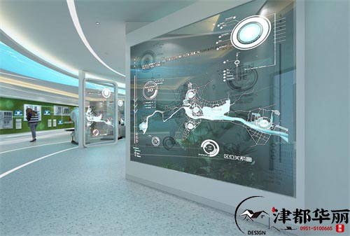 銀川展廳裝修設計項目|津都華麗設計