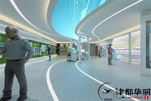 銀川展廳裝修設計項目|津都華麗設計