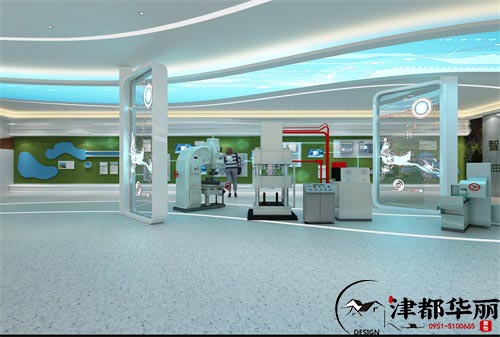 銀川展廳裝修設計項目|津都華麗設計
