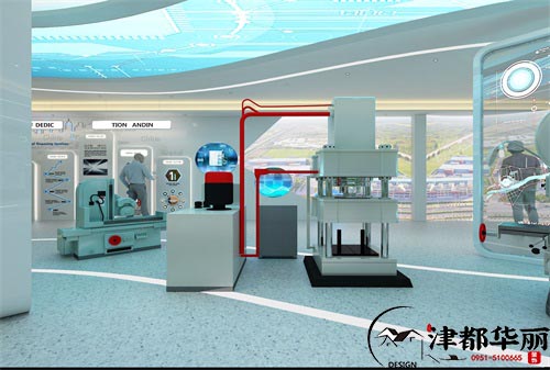 銀川展廳裝修設計項目|津都華麗設計