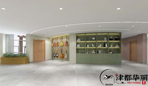 銀川老年大學(xué)裝修設(shè)計(jì)項(xiàng)目|津都華麗設(shè)計(jì)