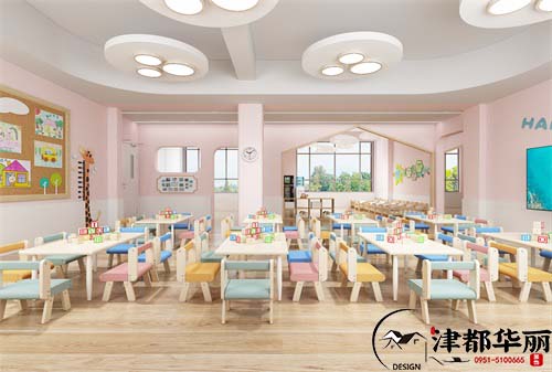 銀川幼兒園裝修設計項目|津都華麗設計