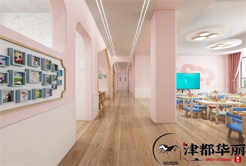銀川幼兒園裝修設計項目|津都華麗設計
