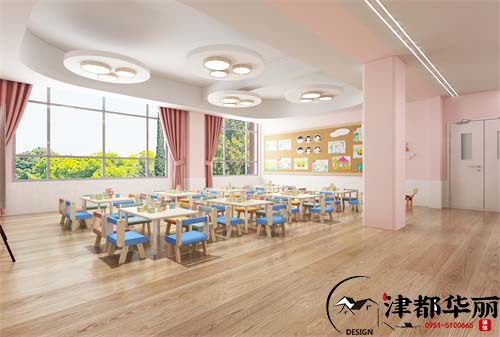 銀川幼兒園裝修設計項目|津都華麗設計