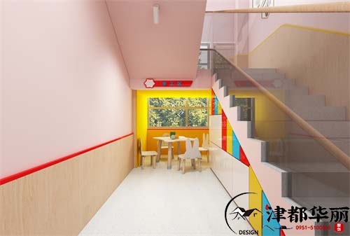 銀川幼兒園裝修設計項目|津都華麗設計
