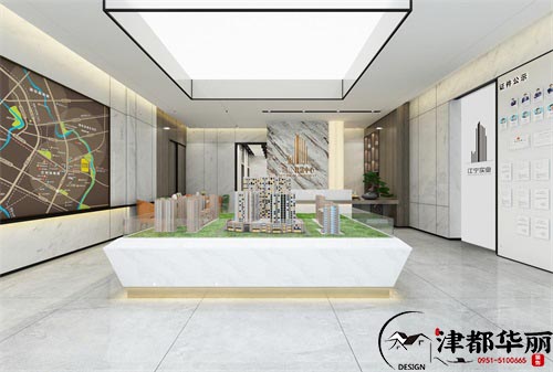 銀川售樓部裝修設(shè)計項目|津都華麗設(shè)計