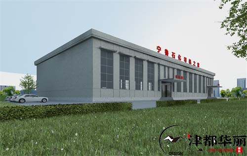 銀川辦公區裝修設計項目|津都華麗設計