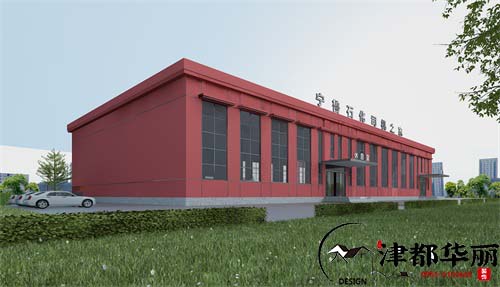 銀川辦公區裝修設計項目|津都華麗設計