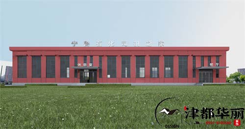 銀川辦公區裝修設計項目|津都華麗設計